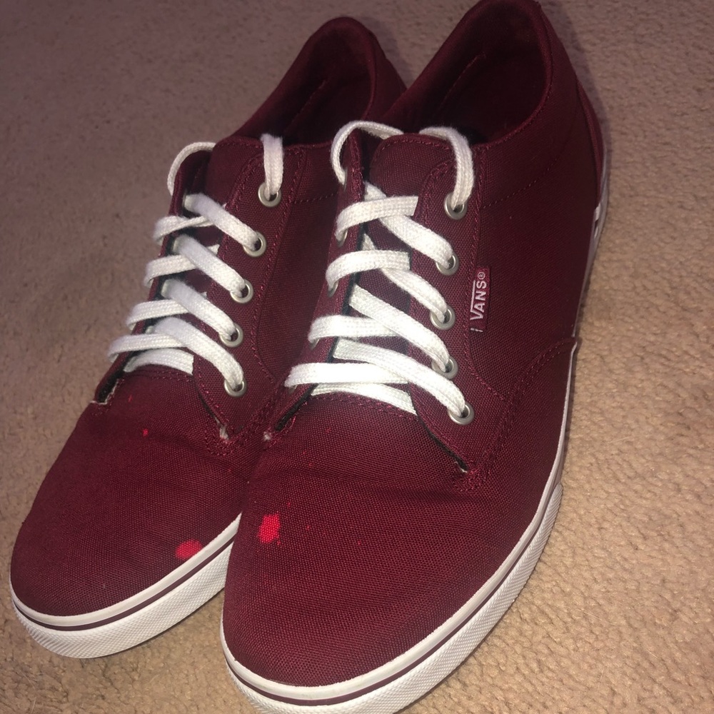Burgundy Women’s Vans